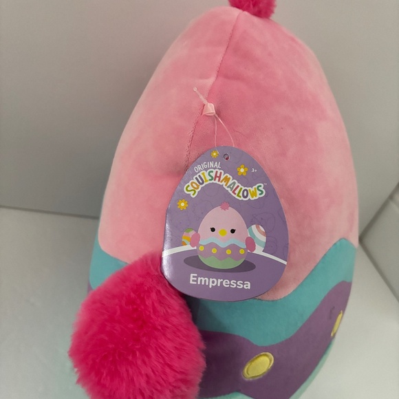 Squishmallows Empressa Pink Chick Easter Egg 12" Plush Stuffed Animal - NEW - Picture 6 of 9